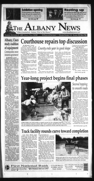 Primary view of object titled 'The Albany News (Albany, Tex.), Vol. 132, No. 18, Ed. 1 Thursday, September 27, 2007'.