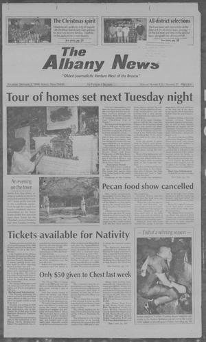 Primary view of object titled 'The Albany News (Albany, Tex.), Vol. 123, No. 27, Ed. 1 Thursday, December 3, 1998'.