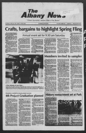 The Albany News (Albany, Tex.), Vol. 115, No. 46, Ed. 1 Thursday, April 25, 1991