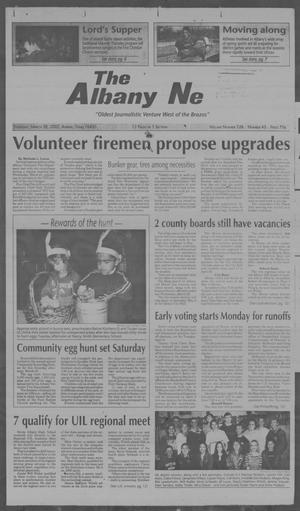 The Albany News (Albany, Tex.), Vol. 126, No. 43, Ed. 1 Thursday, March 28, 2002
