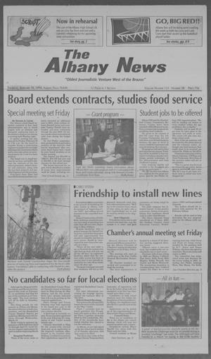 The Albany News (Albany, Tex.), Vol. 123, No. 38, Ed. 1 Thursday, February 18, 1999
