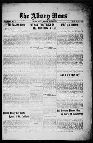 The Albany News (Albany, Tex.), Vol. 38, No. 45, Ed. 1 Friday, May 12, 1922