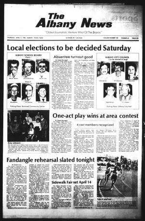 The Albany News (Albany, Tex.), Vol. 108, No. 42, Ed. 1 Thursday, April 5, 1984