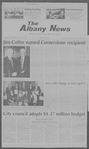Primary view of object titled 'The Albany News (Albany, Tex.), Vol. 127, No. 43, Ed. 1 Thursday, April 3, 2003'.
