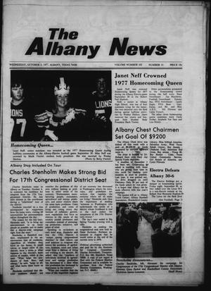 The Albany News (Albany, Tex.), Vol. 102, No. 15, Ed. 1 Wednesday, October 5, 1977