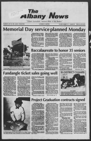 The Albany News (Albany, Tex.), Vol. 115, No. 50, Ed. 1 Thursday, May 23, 1991