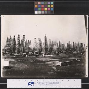 Oil Field in Beaumont, Texas, 1901