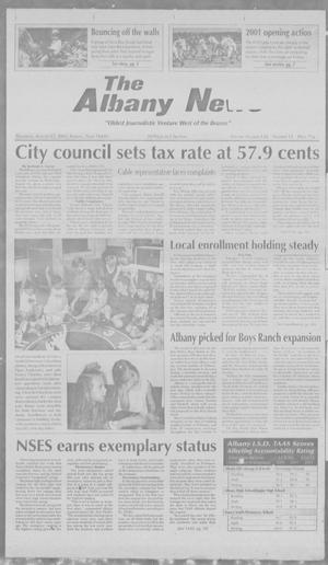 Primary view of object titled 'The Albany News (Albany, Tex.), Vol. 126, No. 13, Ed. 1 Thursday, August 23, 2001'.