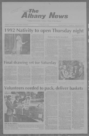 The Albany News (Albany, Tex.), Vol. 117, No. 28, Ed. 1 Thursday, December 17, 1992