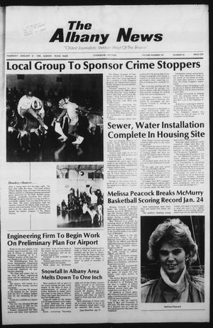 The Albany News (Albany, Tex.), Vol. 107, No. 32, Ed. 1 Thursday, January 27, 1983