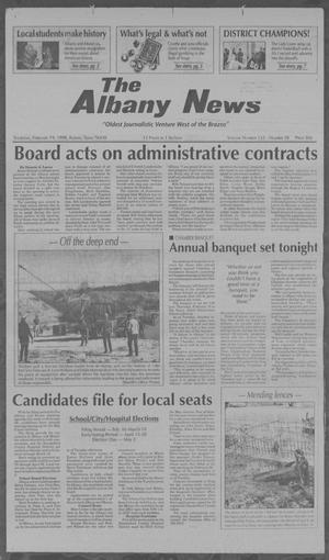 The Albany News (Albany, Tex.), Vol. 122, No. 38, Ed. 1 Thursday, February 19, 1998