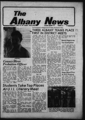 The Albany News (Albany, Tex.), Vol. 101, No. 43, Ed. 1 Wednesday, April 20, 1977