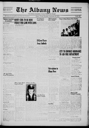 The Albany News (Albany, Tex.), Vol. 71, No. 1, Ed. 1 Thursday, September 16, 1954