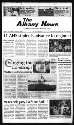 The Albany News (Albany, Tex.), Vol. 130, No. 45, Ed. 1 Thursday, April 6, 2006