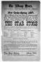 Thumbnail image of item number 1 in: 'The Albany News. (Albany, Tex.), Vol. 13, No. 51, Ed. 1 Friday, April 2, 1897'.