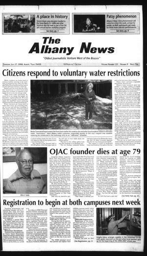 The Albany News (Albany, Tex.), Vol. 131, No. 9, Ed. 1 Thursday, July 27, 2006