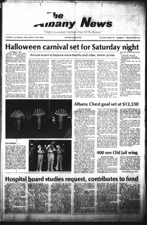 The Albany News (Albany, Tex.), Vol. 109, No. 19, Ed. 1 Thursday, October 25, 1984