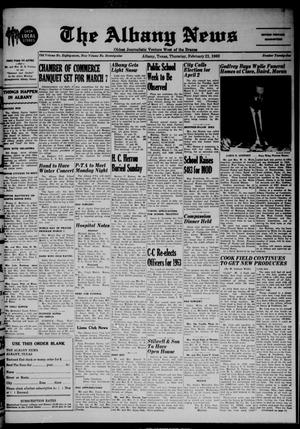 The Albany News (Albany, Tex.), Vol. 79, No. 25, Ed. 1 Thursday, February 21, 1963