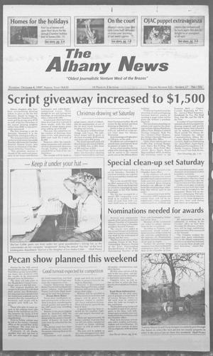 The Albany News (Albany, Tex.), Vol. 122, No. 27, Ed. 4 Thursday, December 4, 1997