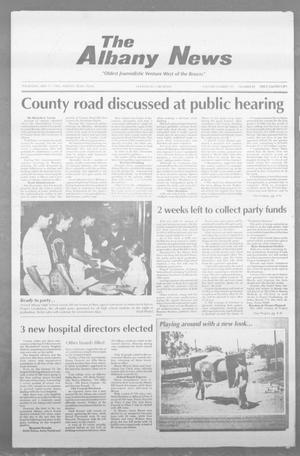 The Albany News (Albany, Tex.), Vol. 119, No. 49, Ed. 1 Thursday, May 11, 1995
