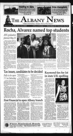The Albany News (Albany, Tex.), Vol. 131, No. 49, Ed. 1 Thursday, May 10, 2007