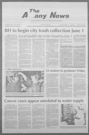 Primary view of The Albany News (Albany, Tex.), Vol. 117, No. 51, Ed. 1 Thursday, May 27, 1993