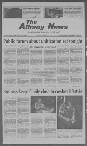 Primary view of object titled 'The Albany News (Albany, Tex.), Vol. 123, No. 32, Ed. 1 Thursday, January 7, 1999'.
