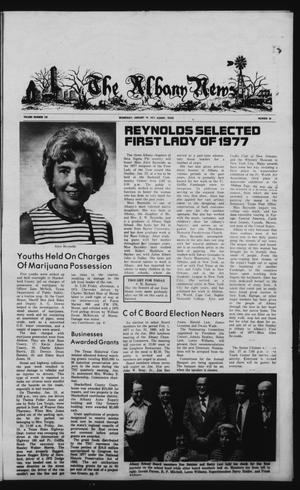 The Albany News (Albany, Tex.), Vol. 101, No. 30, Ed. 1 Wednesday, January 19, 1977