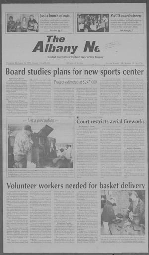 Primary view of object titled 'The Albany News (Albany, Tex.), Vol. 124, No. 29, Ed. 1 Thursday, December 16, 1999'.