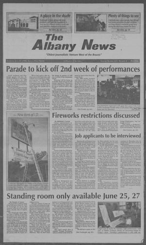The Albany News (Albany, Tex.), Vol. 123, No. 4, Ed. 1 Thursday, June 25, 1998