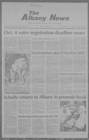 The Albany News (Albany, Tex.), Vol. 117, No. 17, Ed. 1 Thursday, October 1, 1992