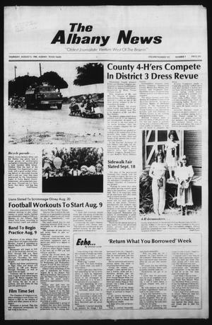 The Albany News (Albany, Tex.), Vol. 107, No. 7, Ed. 1 Thursday, August 5, 1982
