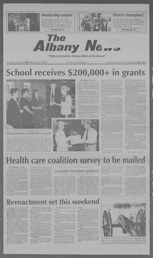 Primary view of object titled 'The Albany News (Albany, Tex.), Vol. 123, No. 47, Ed. 1 Thursday, April 22, 1999'.