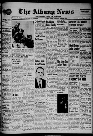 The Albany News (Albany, Tex.), Vol. 79, No. 31, Ed. 1 Thursday, April 4, 1963