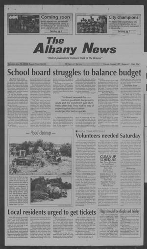 Primary view of object titled 'The Albany News (Albany, Tex.), Vol. 127, No. 2, Ed. 1 Thursday, June 13, 2002'.