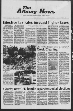 The Albany News (Albany, Tex.), Vol. 116, No. 7, Ed. 1 Thursday, July 25, 1991