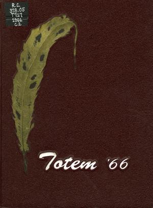 Primary view of object titled 'The Totem, Yearbook of McMurry College, 1966'.