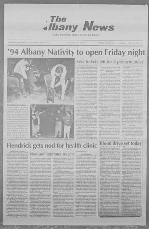 The Albany News (Albany, Tex.), Vol. 119, No. 28, Ed. 1 Thursday, December 15, 1994