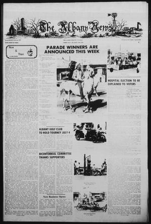 The Albany News (Albany, Tex.), Vol. 100, No. 1, Ed. 1 Thursday, July 3, 1975