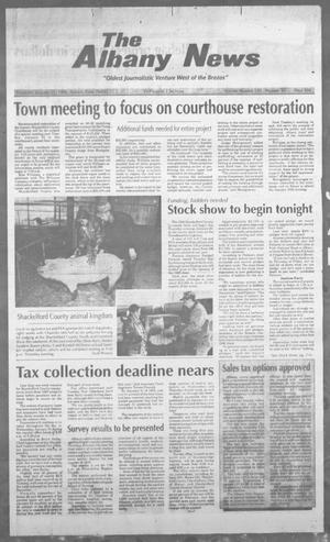 The Albany News (Albany, Tex.), Vol. 120, No. 34, Ed. 1 Thursday, January 25, 1996