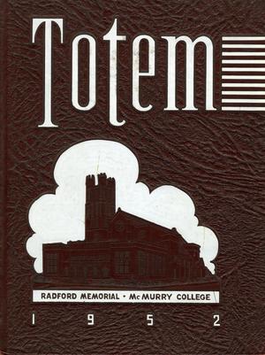 The Totem, Yearbook of McMurry College, 1952