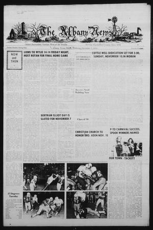 The Albany News (Albany, Tex.), Vol. 99, No. 19, Ed. 1 Thursday, November 7, 1974