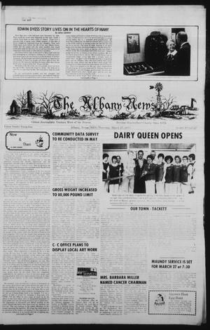 The Albany News (Albany, Tex.), Vol. 99, No. 38, Ed. 1 Thursday, March 27, 1975