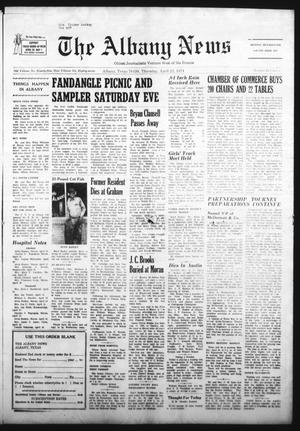 Primary view of object titled 'The Albany News (Albany, Tex.), Vol. 87, No. 35, Ed. 1 Thursday, April 22, 1971'.