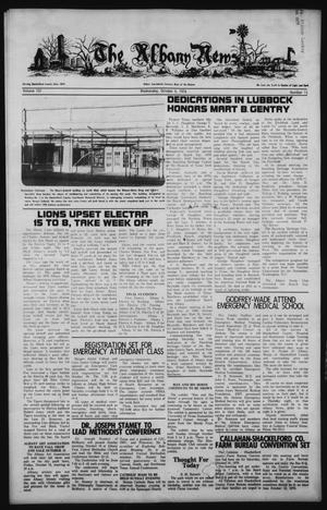 The Albany News (Albany, Tex.), Vol. 101, No. 15, Ed. 1 Wednesday, October 6, 1976