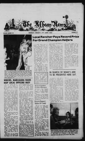 The Albany News (Albany, Tex.), Vol. 101, No. 33, Ed. 1 Wednesday, February 9, 1977