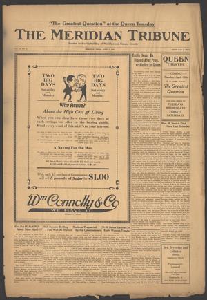 The Meridian Tribune (Meridian, Tex.), Vol. 25, No. 44, Ed. 1 Friday, April 9, 1920