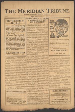The Meridian Tribune (Meridian, Tex.), Vol. 27, No. 25, Ed. 1 Friday, November 25, 1921