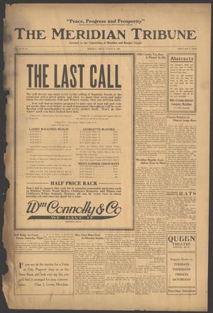 The Meridian Tribune (Meridian, Tex.), Vol. 26, No. 10, Ed. 1 Friday, August 13, 1920