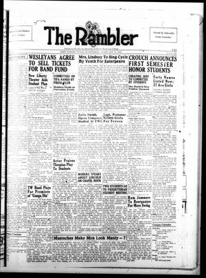 The Rambler (Fort Worth, Tex.), Vol. 13, No. 18, Ed. 1 Wednesday, February 15, 1939